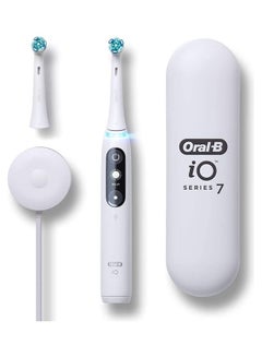 Buy IO Series 7 Electric Toothbrush And 2 Brush Head Set White/Blue/Black in Saudi Arabia