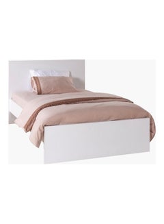 Buy Twin Bed White 120 x 200cm in UAE