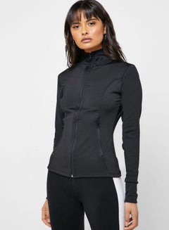 Buy Sporty Jacket Black in Saudi Arabia