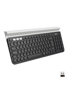 Buy K780 Multi-Device Wireless Keyboard 2.4GHz and Bluetooth Black in Egypt