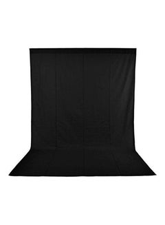 اشتري Stands Backdrop Background 3x3m With Black Background 3x5m  Cloth And Free 4 Clamp Black في مصر