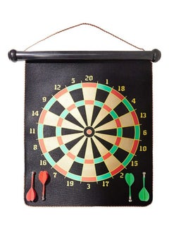 Buy Double Faced Portable Foldable Magnetic Dart Game With 4 Non-Pointed Darts in Egypt