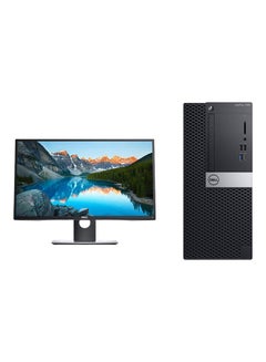 Buy Optiplex 7060 Tower PC with Core i7 Processor/32GB RAM/1TB HDD/240GB SSD/4GB Integrated Graphic Card Black in Egypt