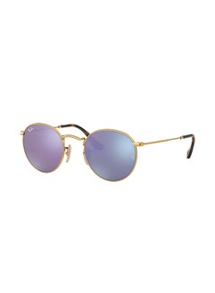 Buy Full Rim Round Sunglasses - Lens Size: 50 mm in Saudi Arabia