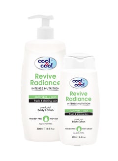 Buy Revive Radiance Body Lotion, 500ml + 250ml 500+250ml in UAE