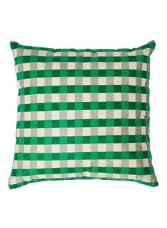 Buy Pillow Cover cotton green 40X40cm in UAE