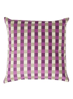 Buy Pillow Cover Cotton purple 40X40cm in UAE