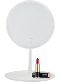 Buy LED Makeup Mirror white 19.00 x 6.50 x 19.00cm in Egypt