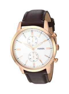 Buy Men's Townsman Leather Chronograph Watch FS5468 in Egypt