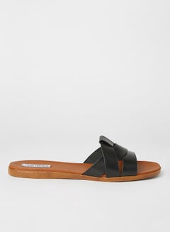 Buy Vivien Flat Sandals Black in Saudi Arabia
