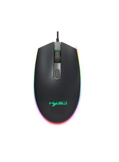 Buy Gaming Mouse RGB Wired Optical Black in UAE