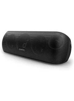 Buy Motion+ Bluetooth Speaker with Hi-Res 30W Audio, BassUp, Extended Bass and Treble, Wireless HIFI Portable Speaker with App, Customizable EQ, 12-Hour Playtime, IPX7 Waterproof, and USB-C black in Saudi Arabia