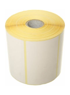 Buy Thermal Printing Label Roll White/Gold in UAE