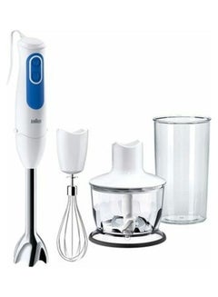 Buy Multiquick Electric Hand Blender Set 500.0 ml 700.0 W MQ 3035 WH Sauce White/Blue in UAE