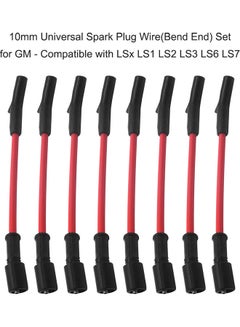 Buy 8-Piece Bend End Spark Plug Wire For Chevrolet GM LSx LS1 LS2 LS3 LS6 LS7 in Saudi Arabia