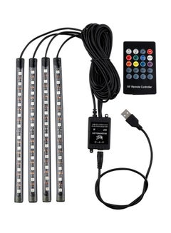 Buy 36 LED DC 12V  Music Car USB Interior Light in UAE