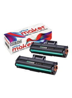 Buy 2-Pack 111S Laserjet Toner Cartridge for Samsung Printer Black in UAE