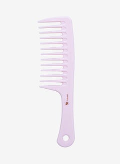 Buy Wide Tooth Special Hair Comb Pink in Saudi Arabia