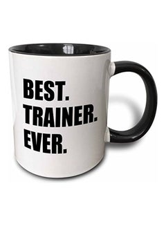 Buy Best Trainer Ever Mug Black/White in UAE