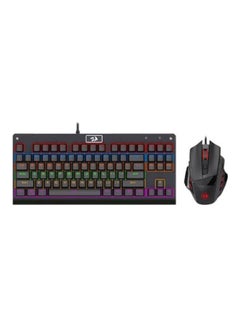 Buy Rainbow Gaming Mechanical Keyboard Blue Switch & Redragon M609 Gaming Mouse 3,200 DPI in Egypt