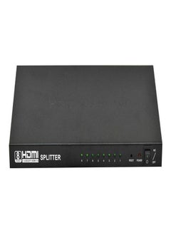 Buy HDMI 8 Port Hub Splitter Full 4K Black in Egypt