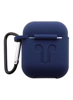 Buy Apple AirPods Silicon Case Dark Blue in Egypt