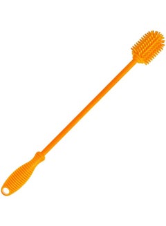 Buy 4-Piece Bottle Brush Cleaning Orange 12.5inch in UAE