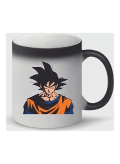 Buy Goku Dragon Ball Z printed Heat Sensitive Magic Mug White/Black/Orange in Saudi Arabia