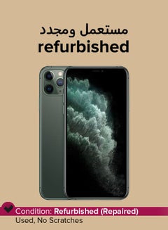 اشتري Refurbished - iPhone 11 Pro With FaceTime Green 256GB 4G LTE في الامارات
