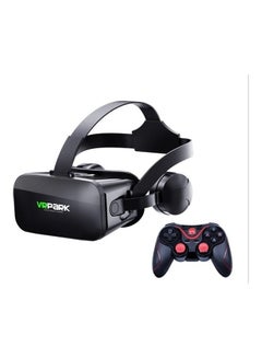 Buy Virtual Reality 3D Glasses with Controller Black in UAE