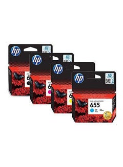 اشتري خرطوشة حبر ألوان (موديل Hp-655) متعدد الألوان في الامارات