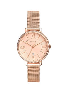 Buy Women's Jacqueline Water Resistant Stone Studded Analog Watch ES4628 in Saudi Arabia