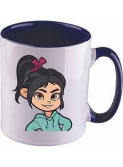 Buy Vanellope Von Printed Ceramic Mug Multicolour in UAE