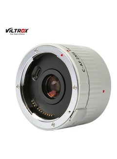 اشتري AF Auto Focus Teleconverter Lens Extender Magnification Replacement White/Black في السعودية