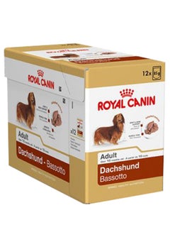 اشتري 12-Piece Dachshund Wet Food Pack 85 غم في الامارات