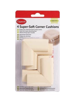 Buy 4-Piece Super-Soft Corner Cushion Set in UAE