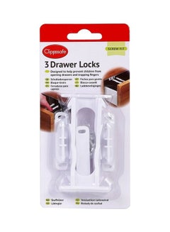 Buy 3-Piece Drawer Lock Set in Saudi Arabia