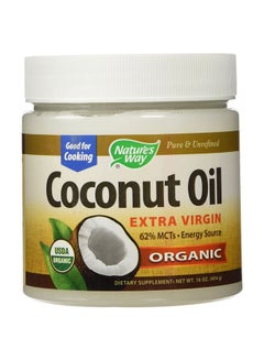 Buy Organic Extra Virgin Coconut Oil 448grams in Saudi Arabia