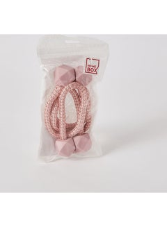 Buy 2-Piece Dazzle Emily Curtain Tieback Set Pink 60cm in Saudi Arabia