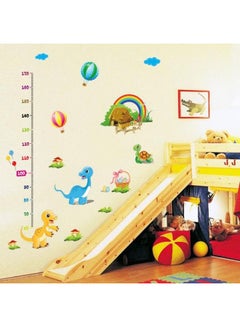 Buy Rarity Baby Dino Height Measurement Chart Sticker Multicolour 60x90cm in UAE