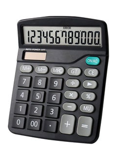 اشتري 12-Digit Desktop Standard Function Calculator Black في السعودية