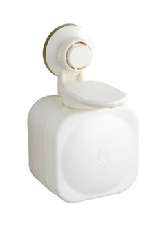 Buy Manual Bathroom Soap Dispenser White in Saudi Arabia