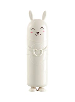 اشتري علبة لوضع فرشاة الأسنان بتصميم أرنب أبيض 6x4.5x22Ø³Ù†ØªÙŠÙ…ØªØ± في السعودية