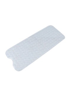 Buy Anti Slip Suction Cup Bath Shower Mat Clear 100x0.5x40cm in Saudi Arabia