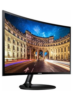 Buy 24-Inch Gaming Series Wired Full HD Curved LED Monitor Black in Egypt