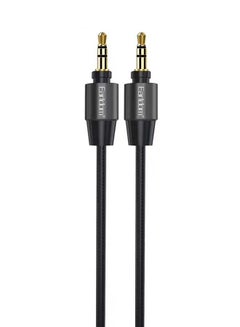 Buy 3.5mm To 3.5mm AUX Audio Cable Black in UAE