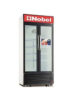 Buy Upright Chiller - Double Door Black Hinge Door Light Box Lock And Key 518 L 0 W NSF650 Black in UAE