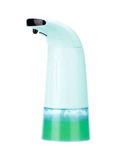 Buy Automatic Induction Soap Dispenser Green/Clear 250ml in Saudi Arabia