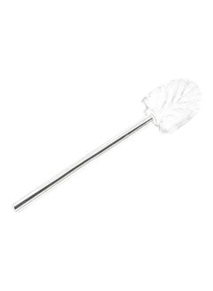 Buy Toilet Cleaning Brush Silver/White 37.5x8cm in UAE