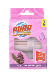 Buy Toilet Block 2 Pcs Purple in Egypt